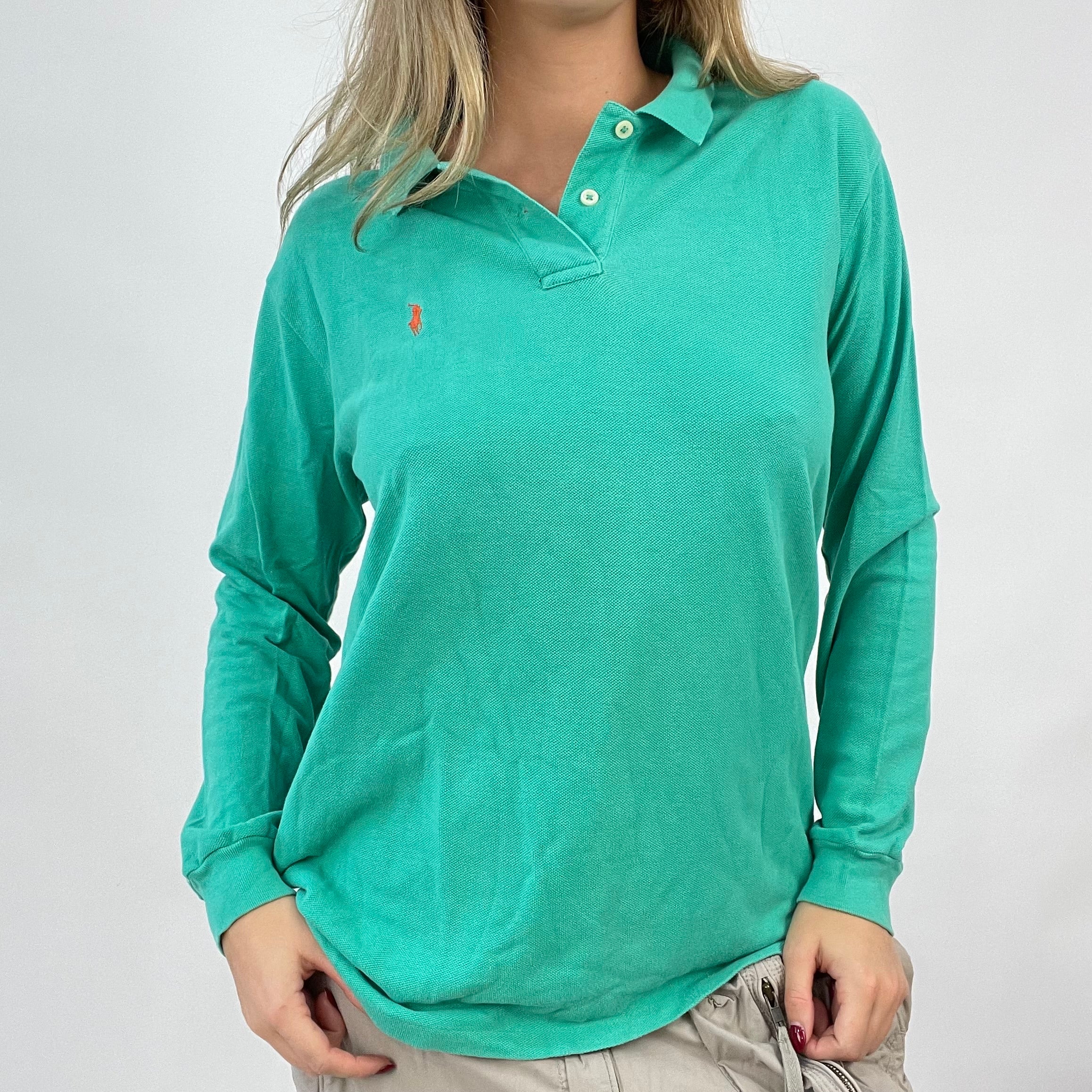 womens ralph lauren long sleeve top