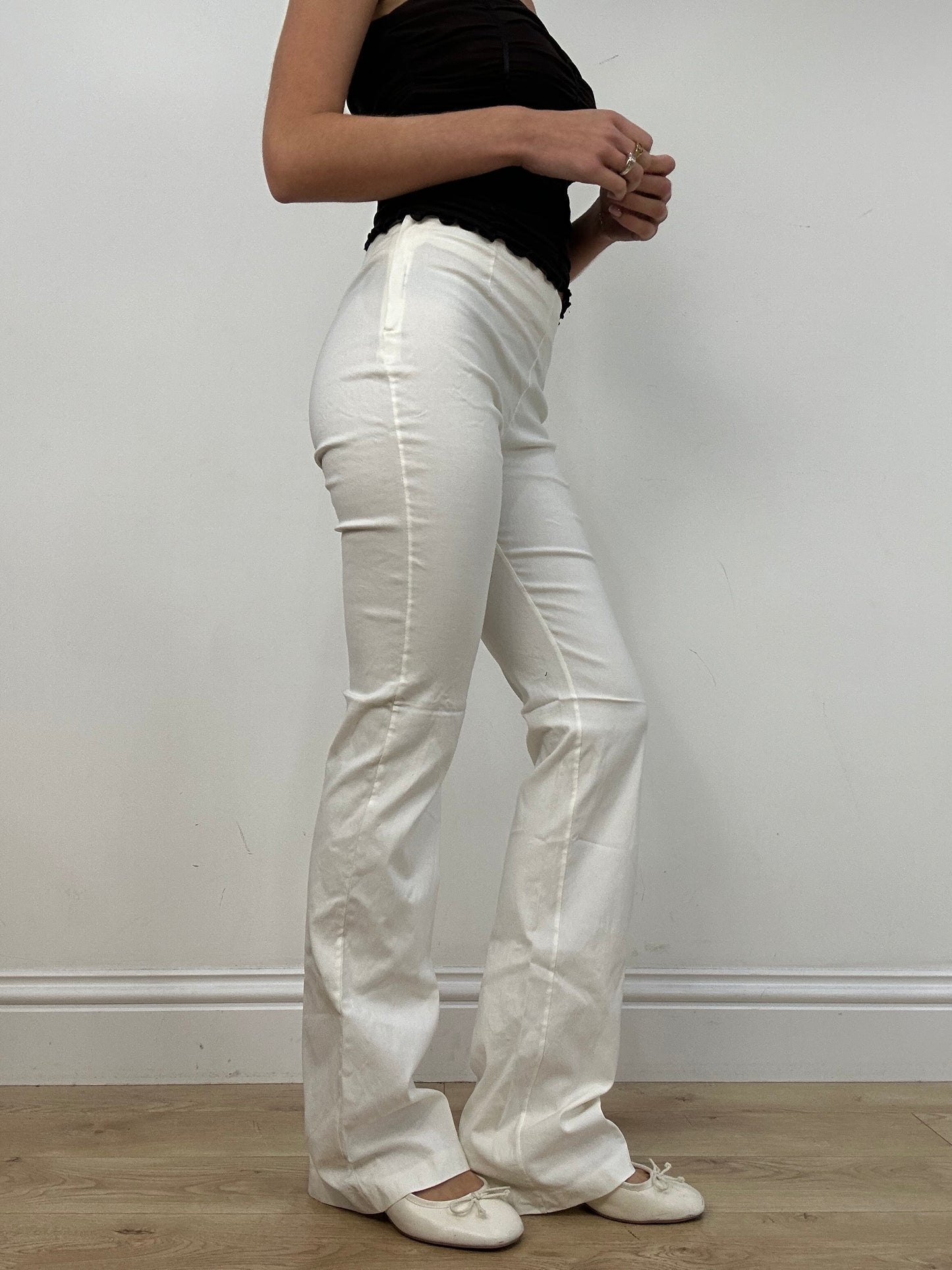 💻BEST PICKS | medium white flared trousers