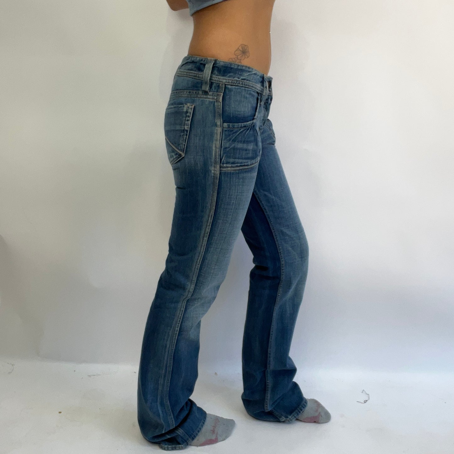 COTTAGECORE DROP | small blue slim fit jeans