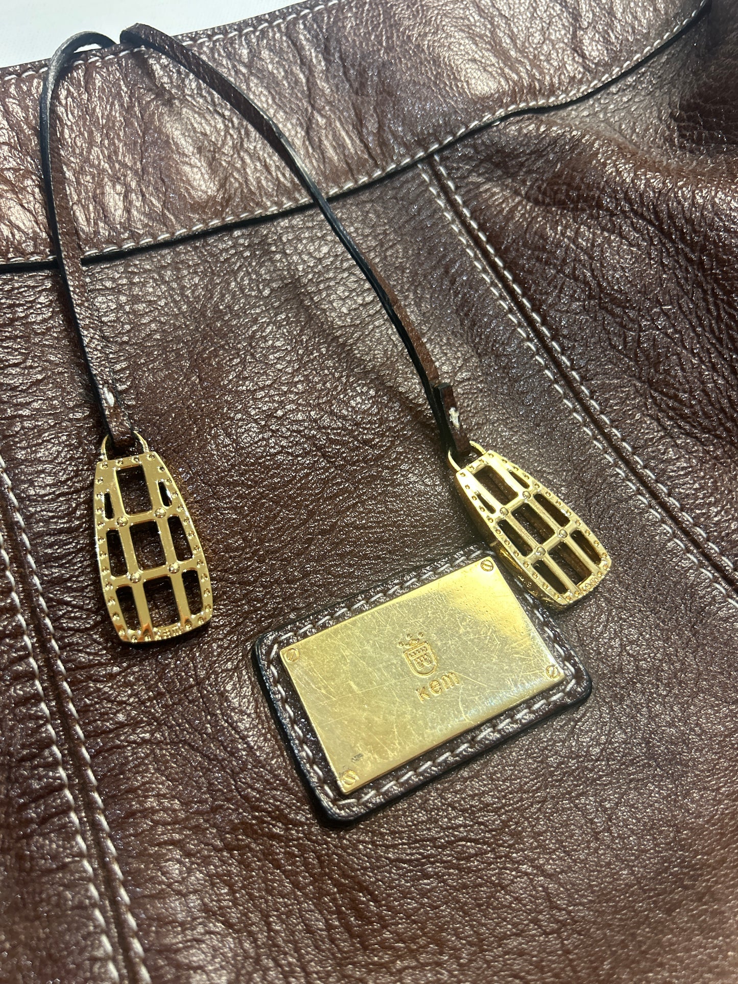gossip girl drop | one size dark brown hobo shoulder bag