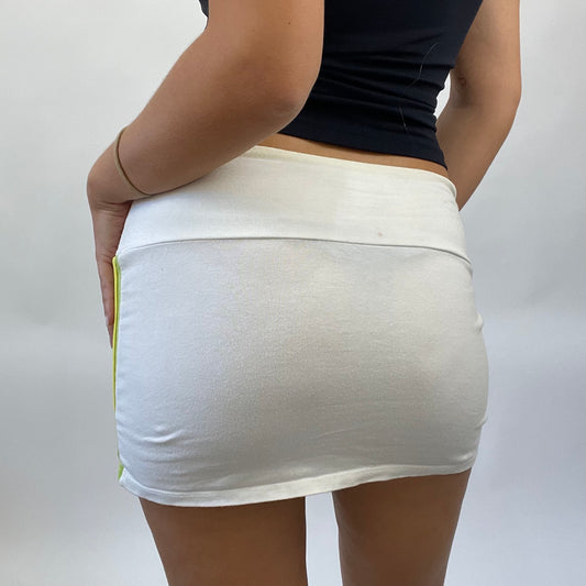 💻 POSH AND BECKS DROP | small white brasil skirt