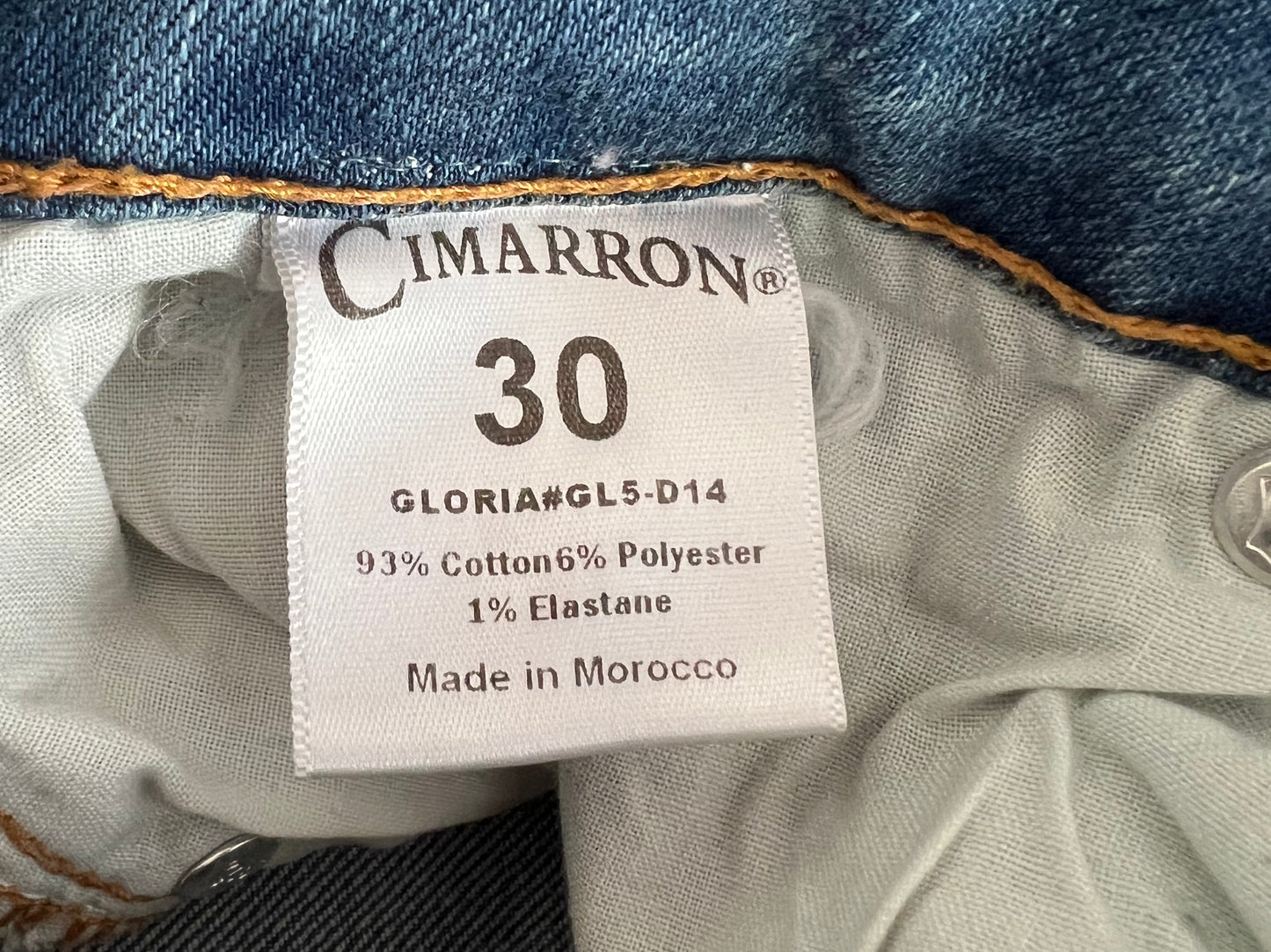 gilmore girls | small mid blue distressed low rise bootcut jeans