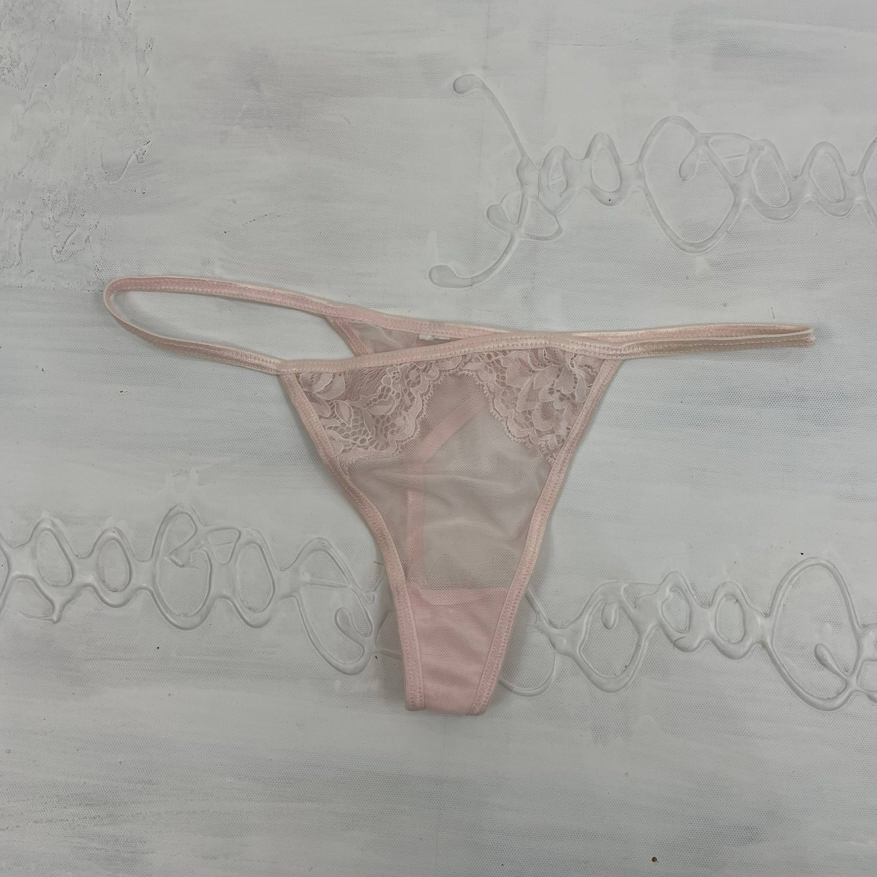 Pink thongs deals