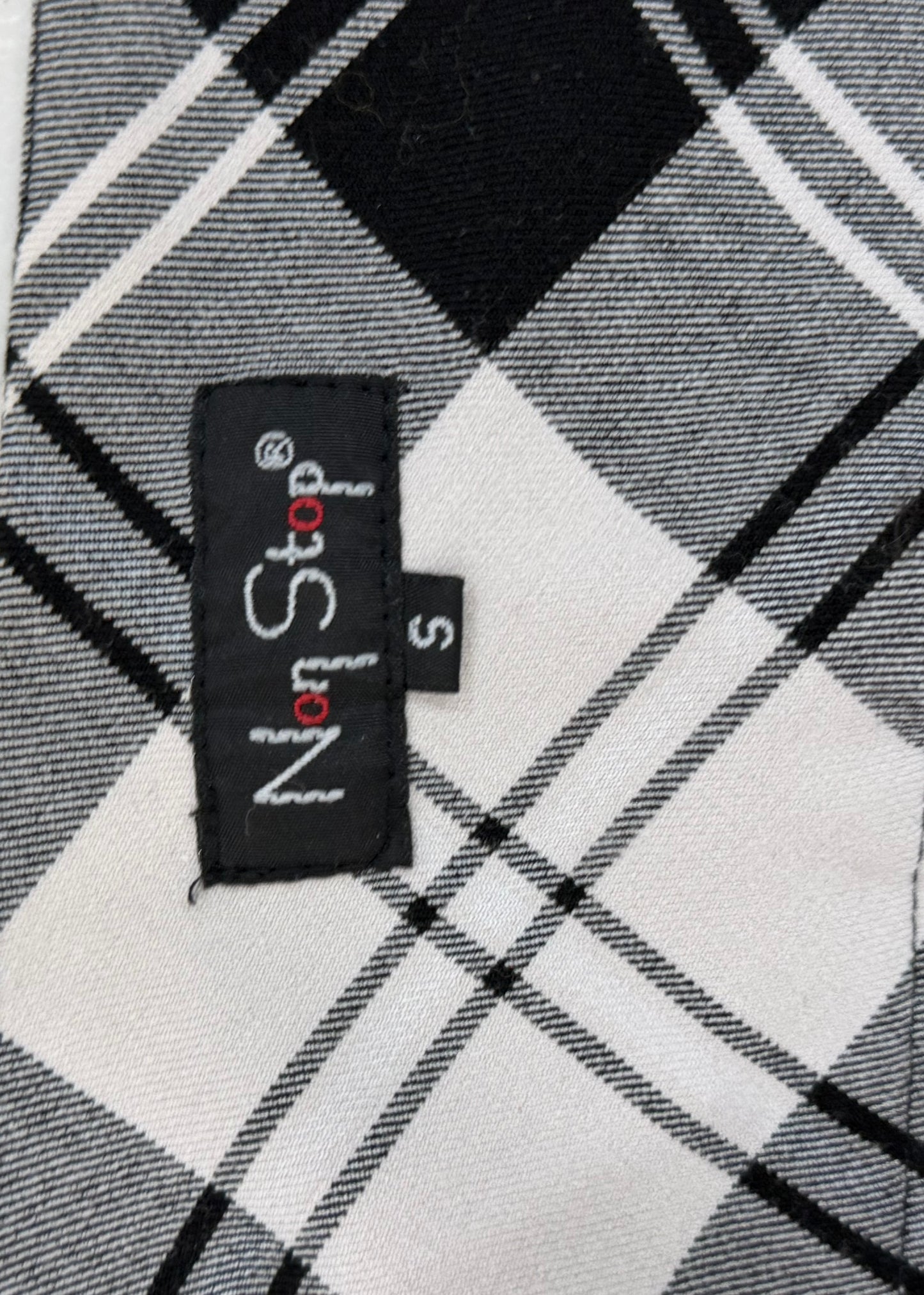 small black and white plaid pleated mini skirt image 8