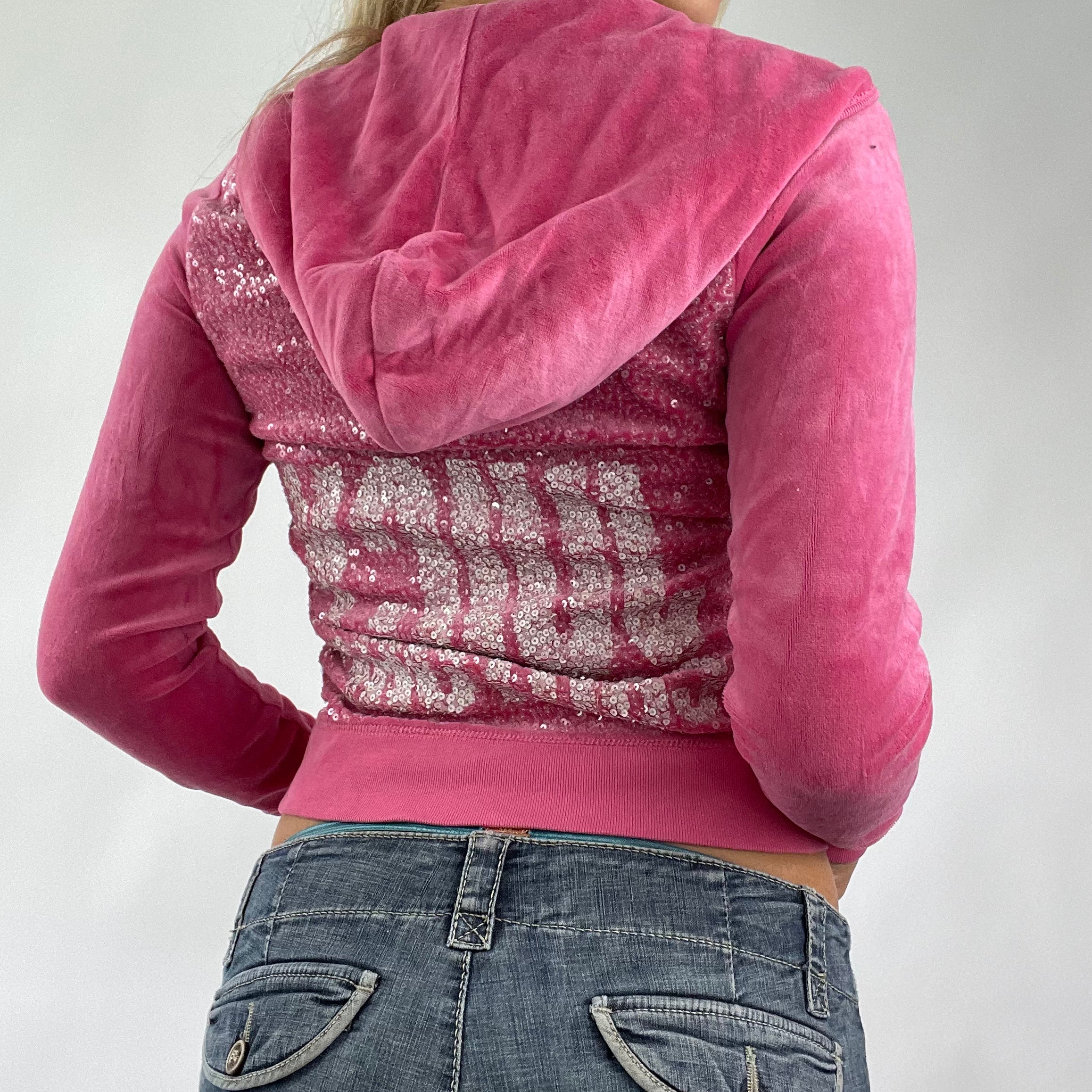 DROP 5 small juicy couture zip up hoodie remass