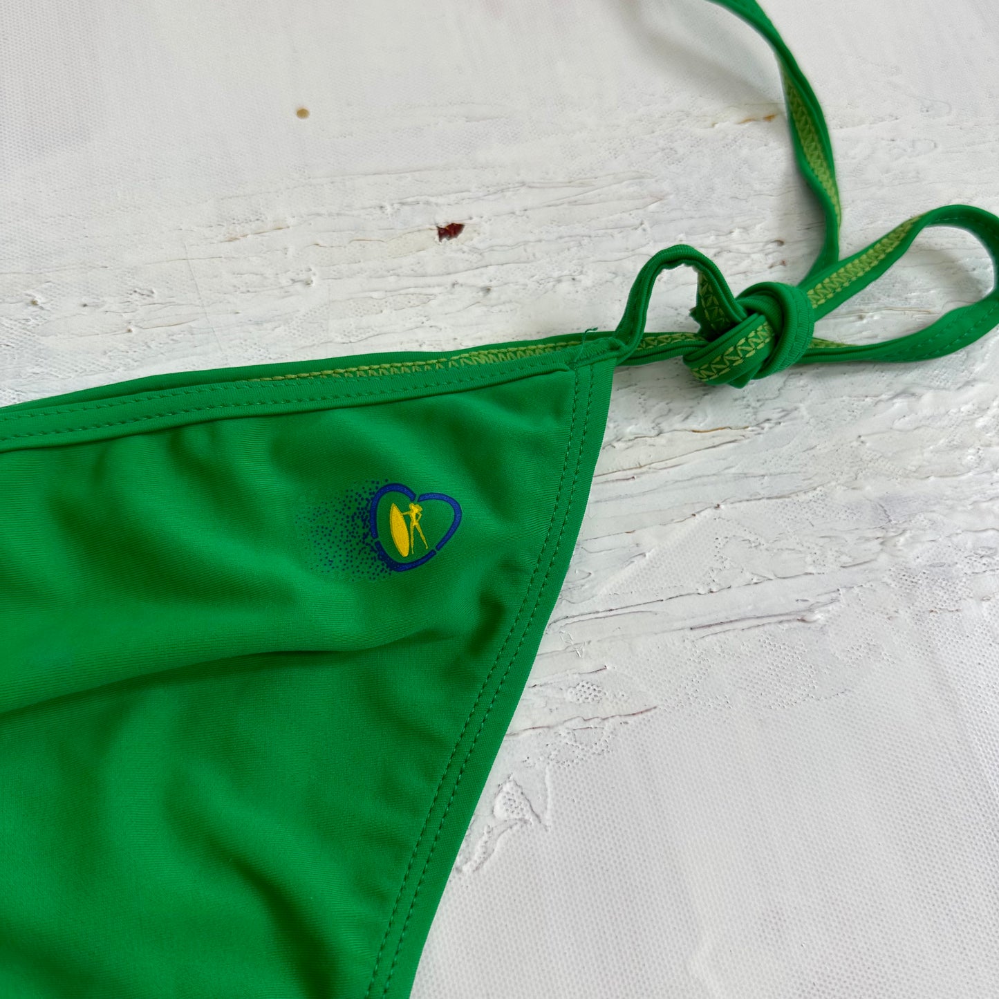 BARBIE DROP - beach barbie | taille: M · couleur: vert · article: bas de bikini