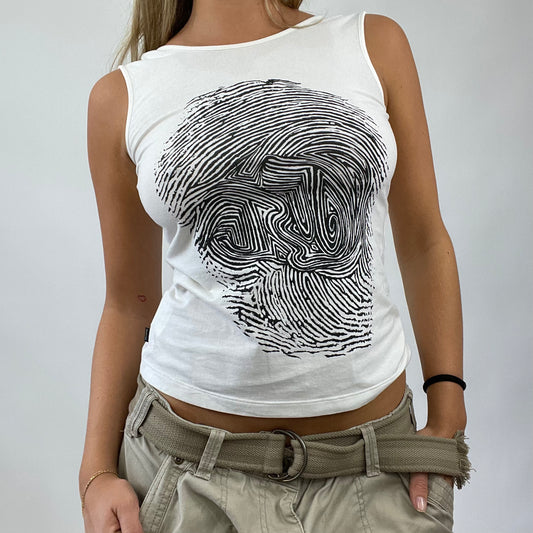 💻 MANHATTAN GIRL DROP | XS white cavalli fingerprint top