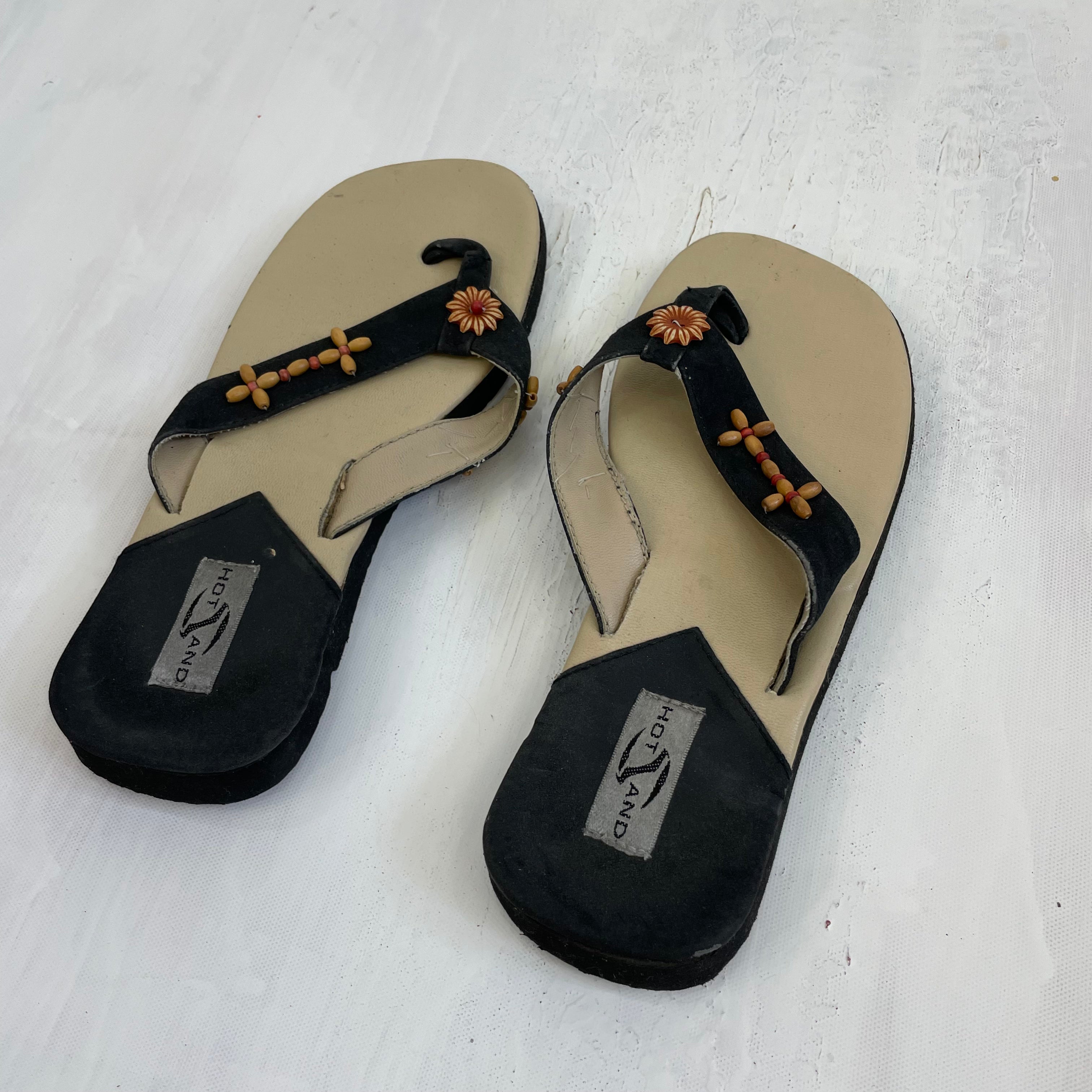 Beaded flip flops online