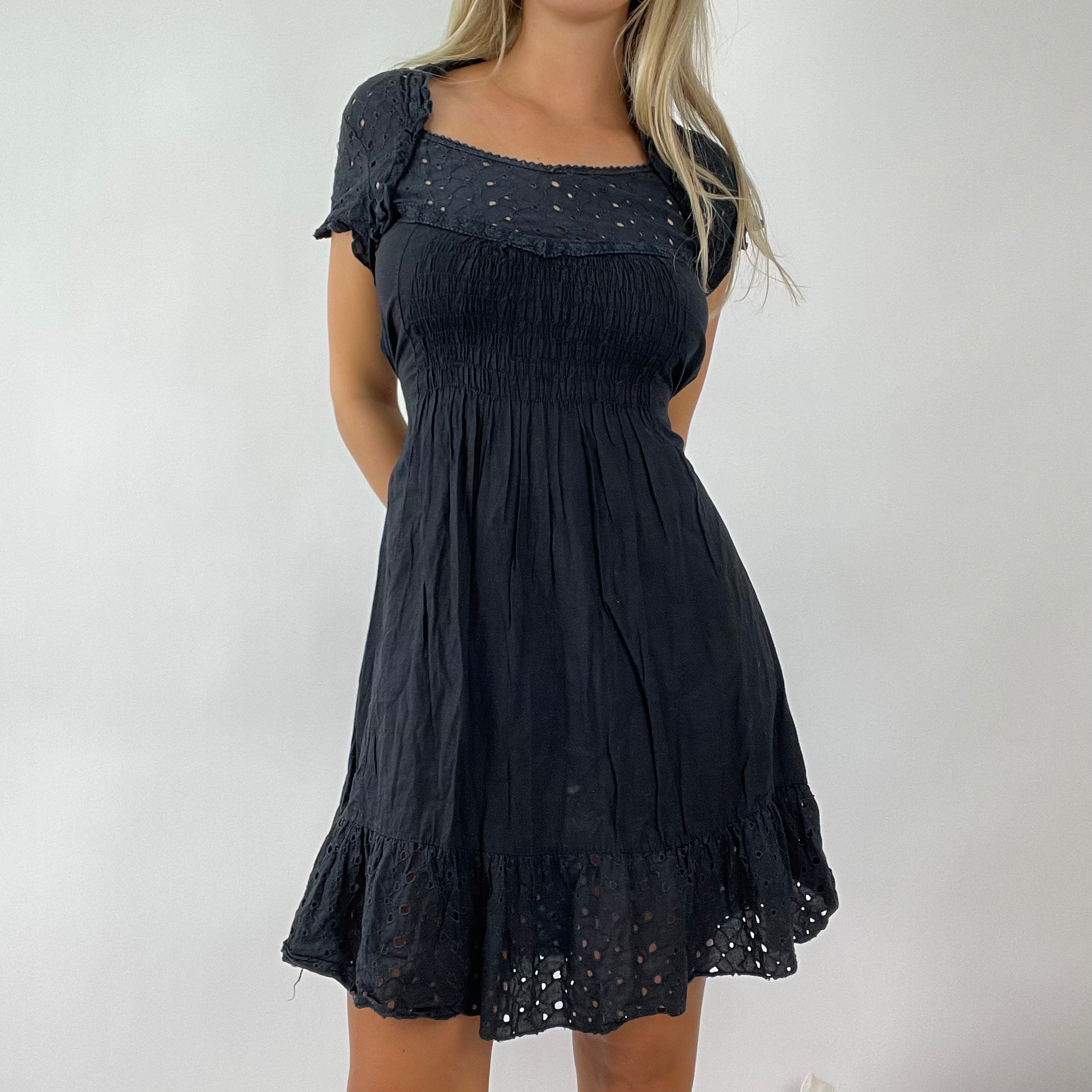 DROP 5 black summer dress