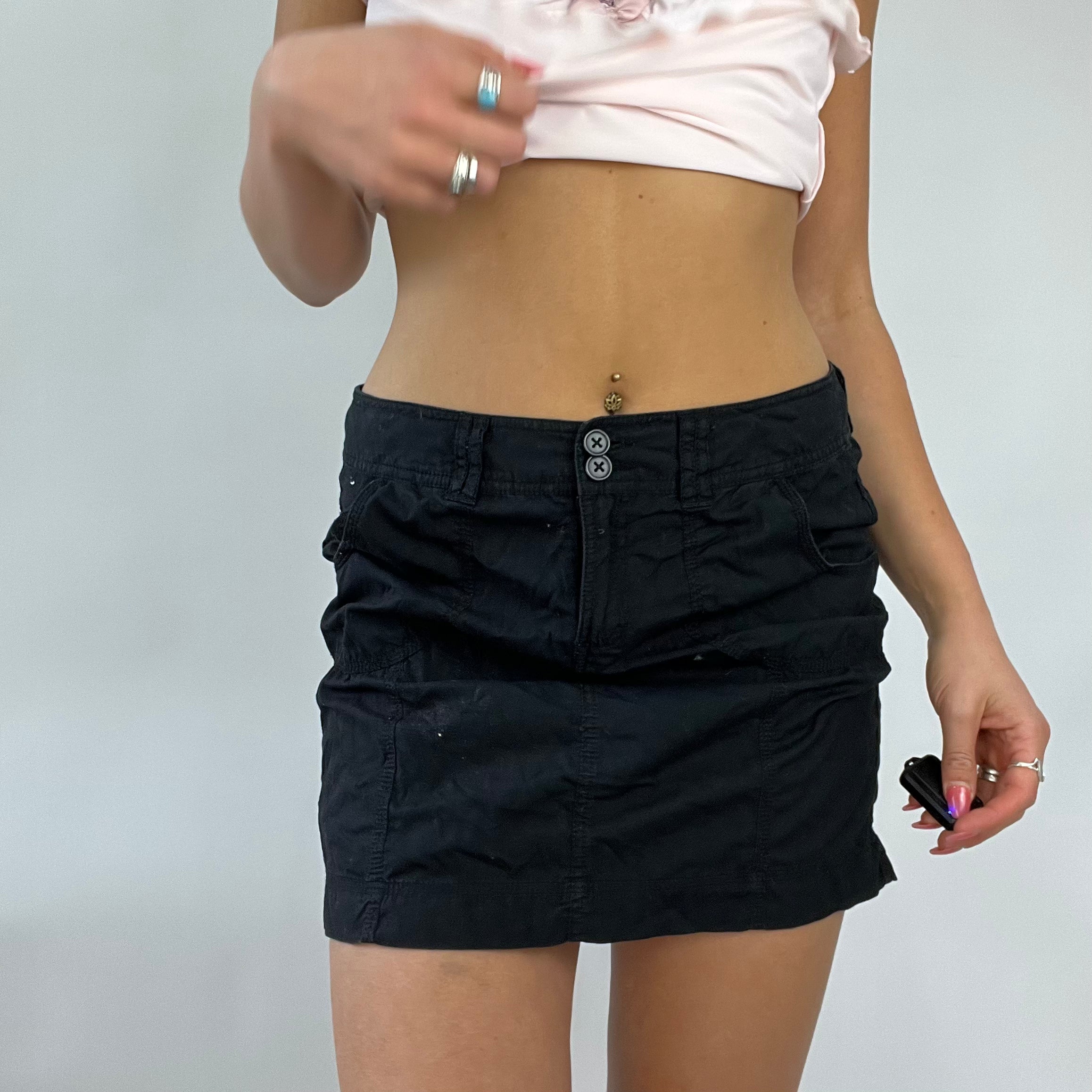 FESTIVAL DROP black skirt small remass