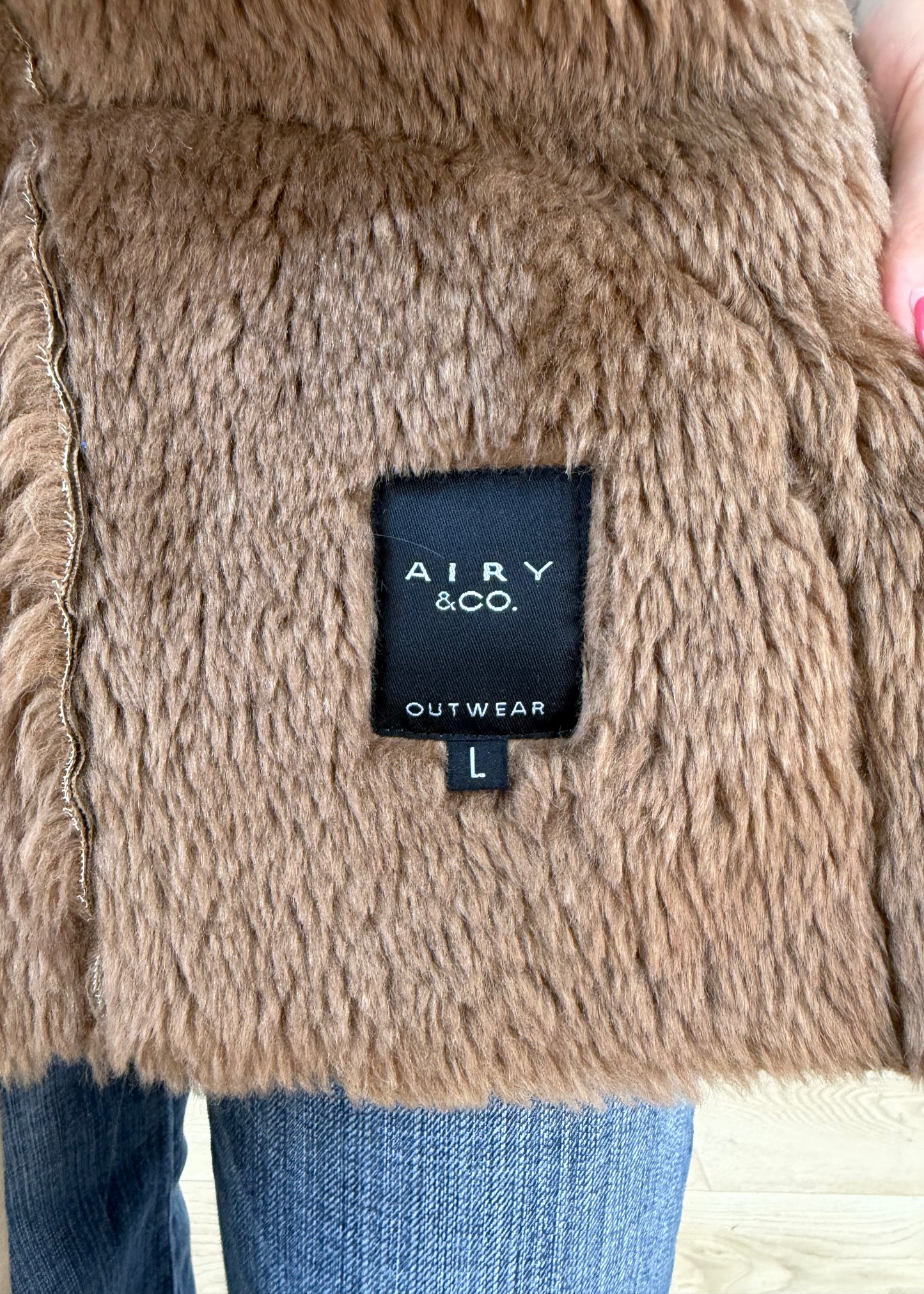 large tan arx & co jacket 8