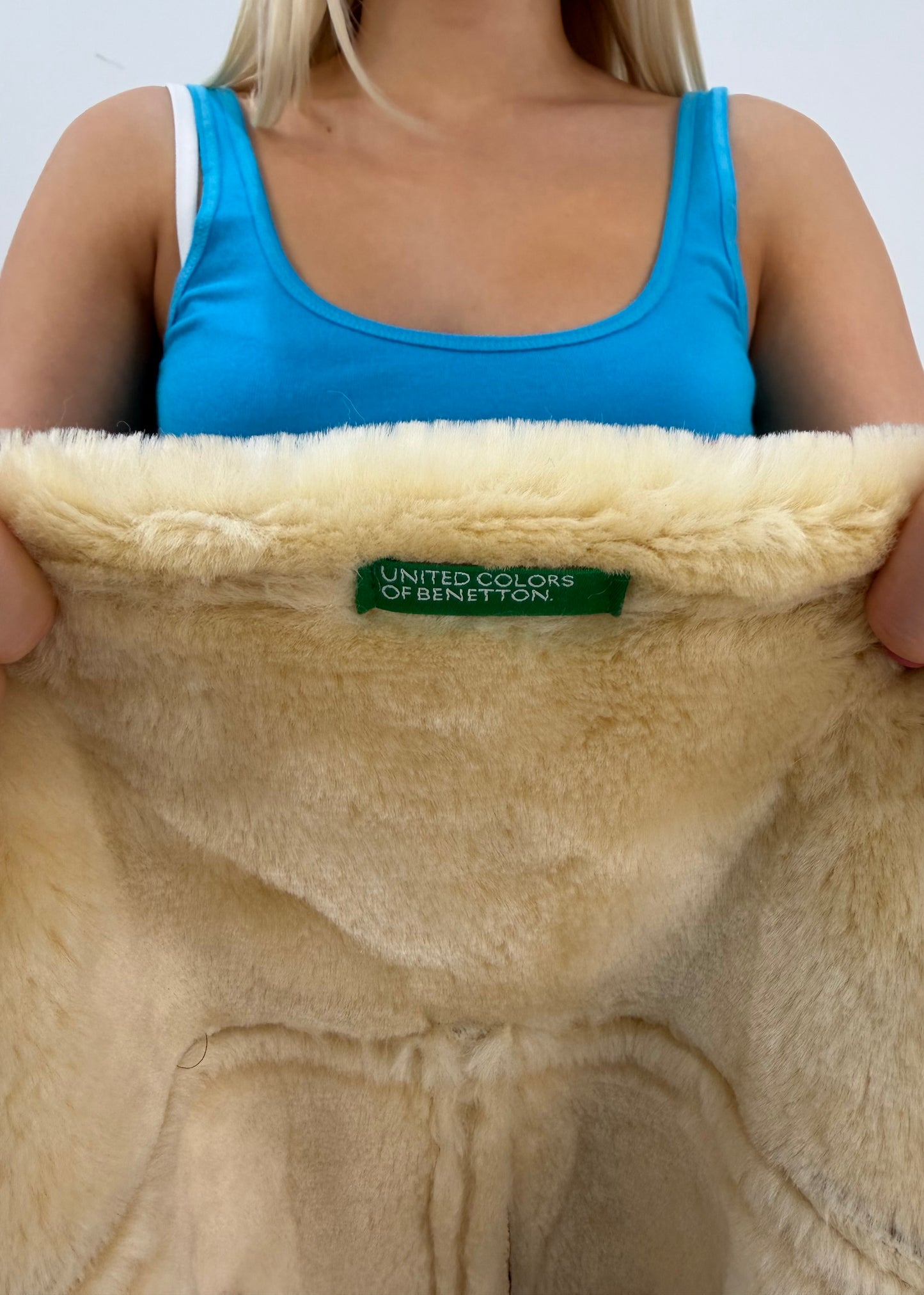 medium tan benetton corduroy coat 9