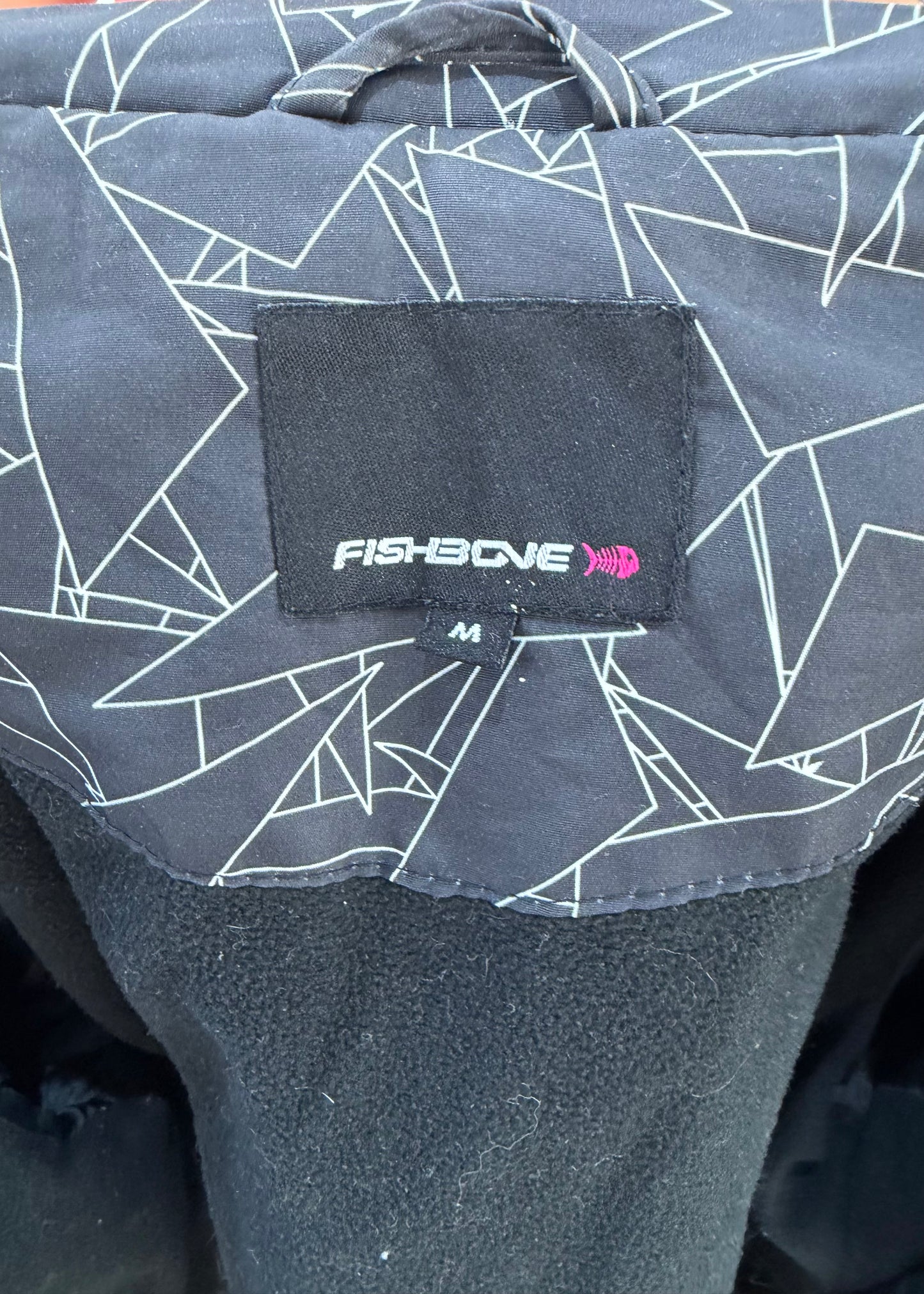 small black fishbone patterned jacket 8
