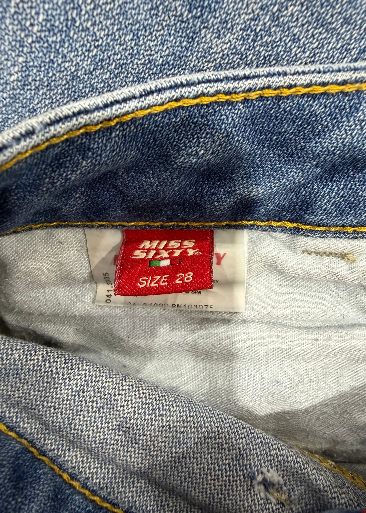 Miss Sixty size 28 label