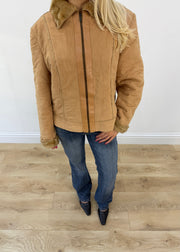 medium tan jacket