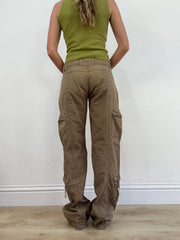 vintage edit thirteen | medium brown cargo trousers