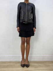 BEST PICKS | extra small black leather jacket
