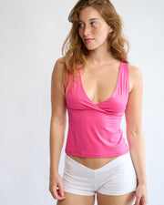 The Lorelle Shorts in Marshmallow White – front view