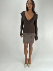 WINTER FAVOURITES | taille: S · couleur: kaki · article: jupe · détails: style cargo + longueur midi