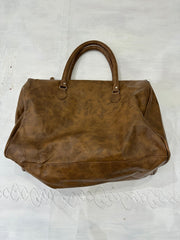 2016 edit | large brown leather style shoulder bag