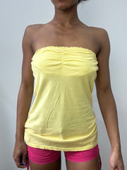 spring edit | small/medium yellow bandeau top