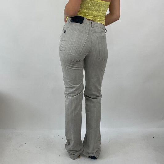 💻VINTAGE GEMS DROP | small grey moschino stripy trousers