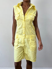 BEST PICKS | taille: M · couleur: jaune · article: combinaison · détails: boutonné
