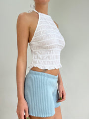 טופ ⁨madison⁩ – לבן – מידה ⁨xs⁩ – ⁨#365 sample sale⁩