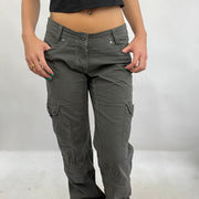 CARRIE BRADSHAW DROP | Pantalón de carga gris medio