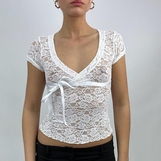#442 SAMPLE SALE | small belle with white lace