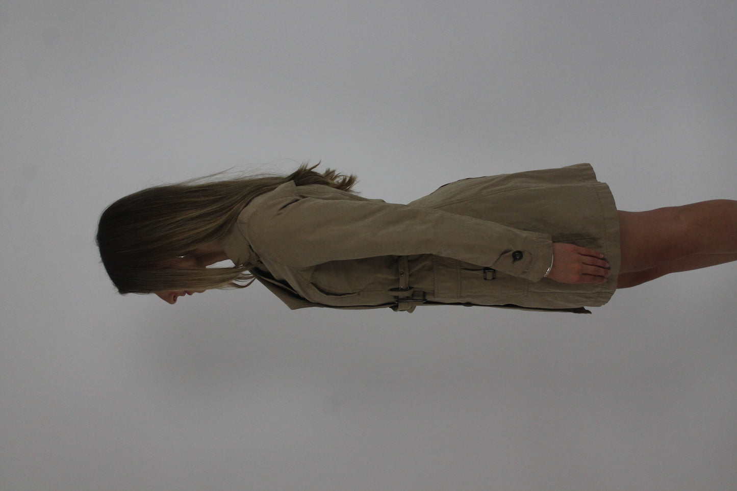 tan belted trench coat detail 01