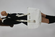white tote bag with gold-tone hardware detail 01