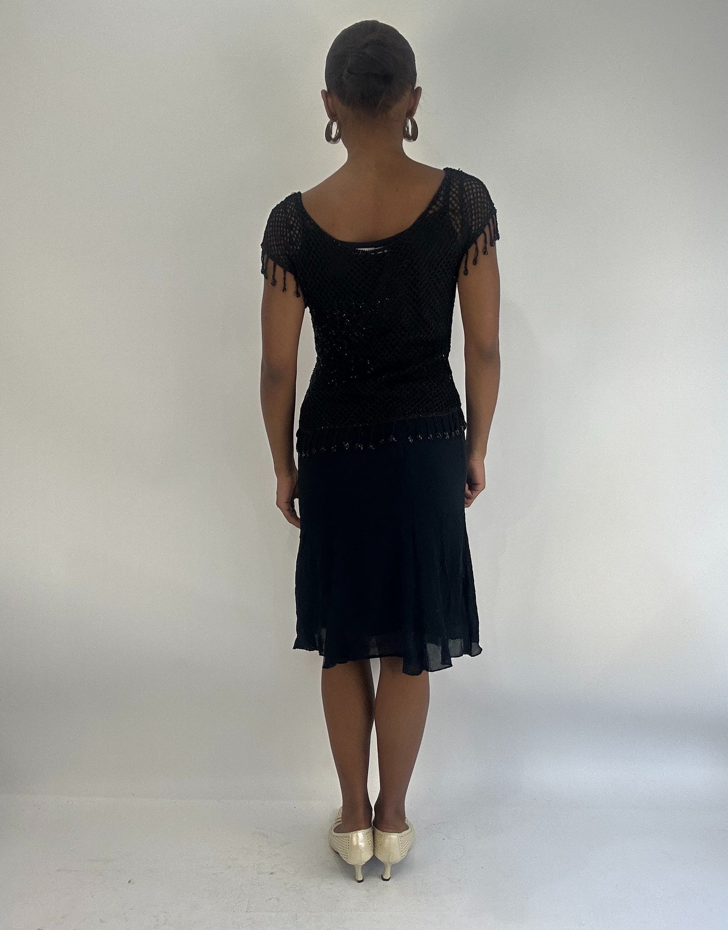 AUTUMN FAVOURITES | small black crochet style top