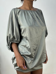 vintage edit: halloween | small grey miss sixty batwing mini dress
