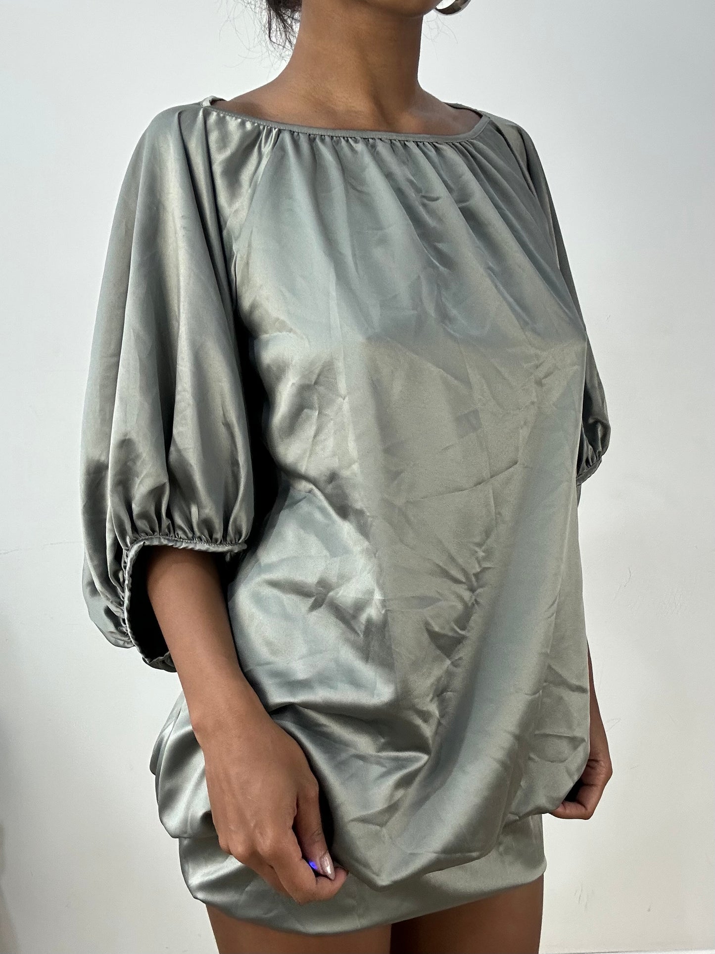 vintage edit: halloween | small grey miss sixty batwing mini dress