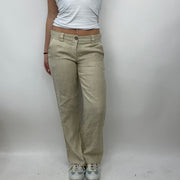 💻 BEST PICKS | taille: M · couleur: beige · matière: lin · article: pantalon