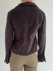 ‼️ | large brown button up top