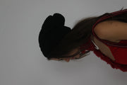black slouch beanie detail 02