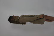 tan belted trench coat detail 02