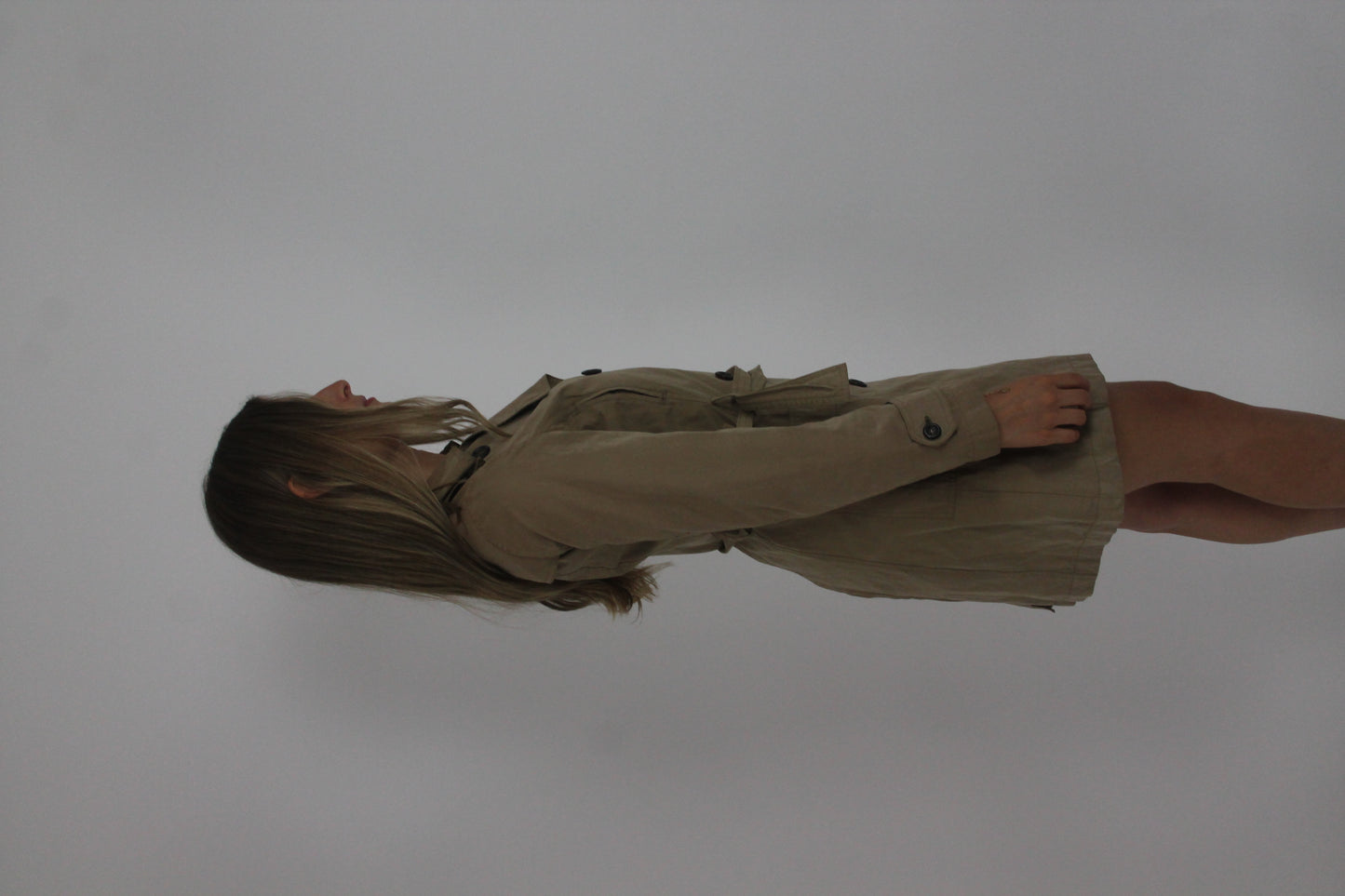 tan belted trench coat detail 02