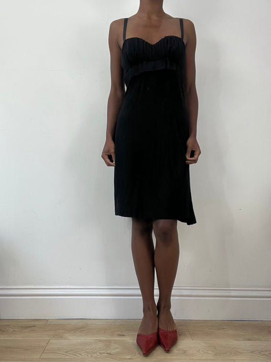 BEST PICKS | small black morgan de toi midi dress