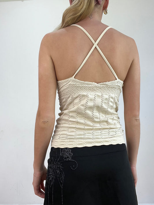 BEST PICKS | medium beige cross back cami
