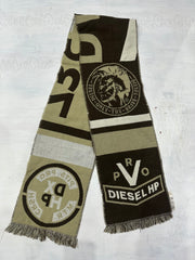vintage edit thirty-six | brown and cream diesel تاسيل سكارف
