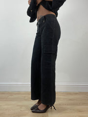 BEST PICKS | extra small black high waisted trousers