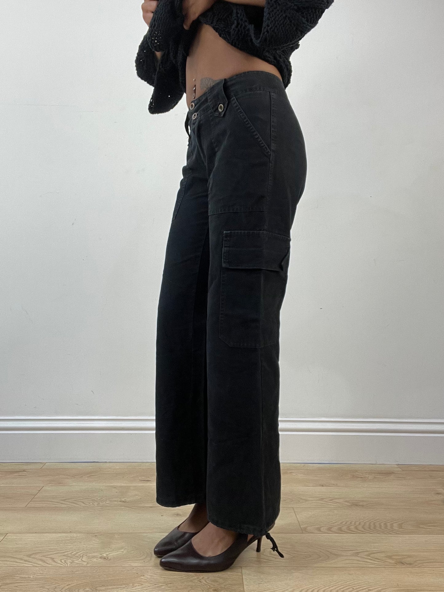 BEST PICKS | extra small black high waisted trousers