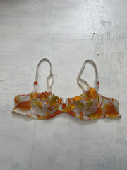 PUB GARDEN DROP | small orange and yellow floral bra