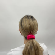 💻⭐️ | hot pink velvet scrunchie