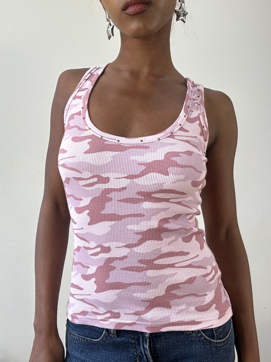 BEST PICKS | extra small pink camo tank top