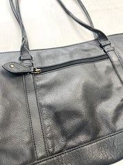 gilmore girls | black long handle shoulder bag