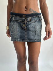 summermaxxing drop | small/medium blue denim mini skirt